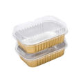 Kitchen disposable cake aluminum foil container/trays